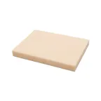 image of Korin TK-205 Hi-Soft Cutting Board, 11-1/2"L x 7-3/4"W x 3/4"H, Polyvinyl Acetate, Brown/Tan