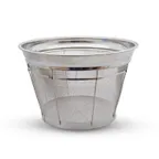 image of Korin TK-401-01-37-5 Colander, 14-1/2" dia. x 10"H, Round, Deep, Stainless Steel, Dishwasher Safe