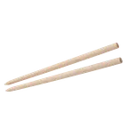 image of Korin TK-604-04 - Tempura Mixing Chopsticks, 14" Length Natural Wood Bamboo - Set