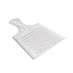image of Korin TK-606-02 Oroshigane Grater, 10"L x 6-3/4"W, Aluminum Construction