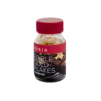 image of Korin TK-627-08 Edible Gold Flakes, 0.4g, Super Fine 3mm, Decorating Flakes