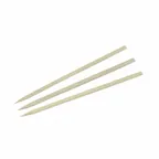 image of Korin TK-633-07-15 Flat Bamboo Skewers, 5" (15cm) Length, Natural Bamboo, Pack - 1/Pack