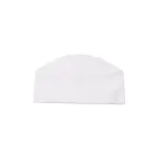 image of Korin UC-001-L Chef Hat - 23-3/5" Large Professional Kitchen Headwear, 100% Cotton, White