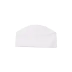 image of Korin UC-001-M Chef Hat – 22-4/5" Medium Beanie, 100% Cotton, White, Professional Kitchen Headwear