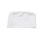 image of Korin UC-003-S Chef Hat – 22" White Poly/Cotton Small Beanie, Professional Kitchen Headwear