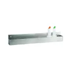 image of Klinger's Trading SPR-42-SINGLE Speed Rail, 42" x 40-59" Single, Keyhole, 22/304 Stainless Steel