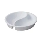image of Spring USA 572-62/12 Insert - 6 Qt Food Pan, Steel, Coated, Ying-Yang Design for Induction Server