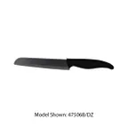 image of Town 47506W/DZ Bread & Sandwich Knife, 6"-7" Ceramic Blade, White Handle - Dozen