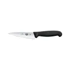 image of Victorinox 5.2003.12B Mini Chef Knife - 5" Stamped Blade, Black Fibrox Handle, 4"-6" Length, Cutlery