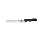 image of Victorinox 5.2003.22B Chef Knife – 9" Stamped Blade, Black Fibrox Pro Handle, 7"-9" Length, Cutlery