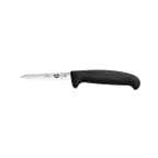 image of Victorinox 5.5903.08S Boning Knife – 3" Slant-Point Blade, Stainless Steel, Black Fibrox Handle