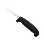 image of Victorinox 5.5903.09S Boning Knife - 3¾" Blade, Steel, Black Fibrox Handle, 2"-3" Blade