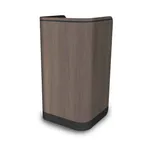 image of Forbes Industries 5966 Podium, 25.5"W x 23"D x 47"H, Laminate Finish with Slate Accents, Tilt‑Roll Wheels