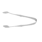 image of Libbey 002 076 Sugar Tongs – 4.5" Stainless Steel, 18/8 Premium Finish, Windsor Style - 1/Case