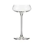image of Libbey 1009304 - Virtuoso Coupe Champagne Glass, 6.75 oz, Stem Base, Tempered Glass - 12/Case