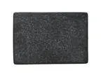 image of Reserve by Libbey 109706 - Rectangular Platter 7" x 4-3/4" x 3/4" Ignea Finish - 12/Case
