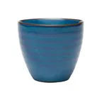 image of Libbey 109760 - 9 oz Bouillon Cups, 3 1/2" Dia x 2" H, Terracotta Blue Ceramic, Round Foot, Sold per Case - 24/Case