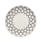 image of Libbey 109987 Samira White China Plate, 6½" Round Dinnerware, Stacking Design - 24/Case