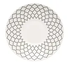 image of Libbey 109997 - 12" Deep Coupe China Plate, Round White, Coupe Rim, 12" Diameter - 12/Case