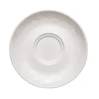 image of Libbey 110006 - Round White China Saucer 5-3/4" Dia., Height 7/8", Samira Design, Sold per - 36/ Case