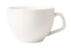 image of Libbey 110007 - 7.5 oz White China Cup Samira Design, 2 1/2" Height, Fine China Construction, 36/Case