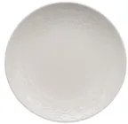 image of Libbey 110016 - 11-1/8" Round China Plate, White Samira Design, Premium China Material - 12/Case