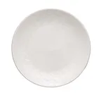 image of Libbey 110020 - 9" Round China Plate, White Samira Design, 9" Diameter, China Material - 24/Case