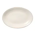 image of Libbey 113152 - Round Platter, 11.75" Dia x 1.25" H, White Porcelain, Dishwasher Safe - 12/Case