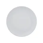 image of Reserve by Libbey 113349 - 8" Round Coupe Rim Porcelain Plate, White, 0.67" Height - 12/Case