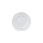 image of Reserve by Libbey 113612 - B&B Plate, 6.5" Round Porcelain China Plate, White Finish, 24/Case