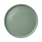 image of Libbey 113682 - 10.5" Round Porcelain China Plate with Coupe Rim, Stackable, 12/Case