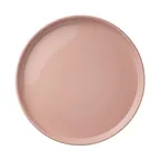 image of Libbey 113692 China Plate – 10.5" Round Porcelain Dinner Plate in Coral, Stackable - 12/Case