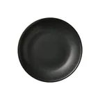 image of Reserve by Libbey 114025 Deep Coupe Plate, 8¾" Dia x 1⅝" H, Round Porcelain, Dark Glaze - 12/Case
