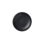 image of Reserve by Libbey 114030 - Round Porcelain Bowl, 9.5 Oz, 6" Dia x 1-1/4" H, Dark Glaze - 24/Case