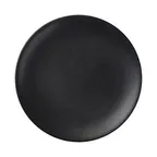image of Reserve by Libbey 114031 Coupe Plate - 11-1/4" x 1" Round Porcelain Dark Glaze - 12/Case
