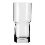 image of Libbey 12040 Newton Stemless Cooler Glass, 16 oz, Fully Tempered, Stackable Design - 12/Case