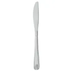 image of Libbey 127-7922 Dessert Knife – 8¾" Fluted Blade, Coral Handle, Heavy 18/0 Stainless Steel - 12/Case