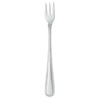 image of Libbey 139-029 Cocktail Oyster Fork – 5" Length, 18/0 Stainless Steel, Classic Rim - 36/Case