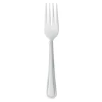 image of Libbey 139 038 Salad Fork, 6" Length, 18/0 Stainless Steel, Medium Weight, Classic Rim - 36/Case