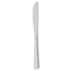 image of Libbey 139-5262 Dinner Knife – 8‑3/8" Fluted Blade, Solid Handle, 18/0 Stainless Steel, Rim - 12/Case