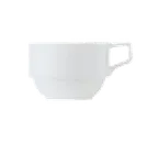 image of Libbey 1502-30220 - China Cup, 8.25 oz (2" H x 3.5" T), White Porcelain, Stackable Empire - 36/Case