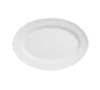 image of Libbey 1502-50313 - Oval Platter 13½" x 9½", White Porcelain, Empire™ Collection - 12/Case