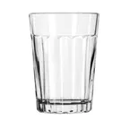 image of Libbey 15640 - 8½‑Oz Paneled Tumbler Glass, Partially Tempered DuraTuff®, 4‑1/8" H, 36/Case