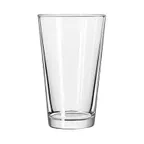 image of Libbey 1639HT Mixing Glass 16 oz Heavy‑Weight Tempered DuraTuff®, 5‑7/8" H x 3‑1/2" T, 24/Case