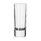 image of Libbey 1650 Cordial Shot Glass, 2.5 oz, Tempered Glass, Safedge® Rim, 4‑1/8" H x 1‑1/2" T, 48/Case