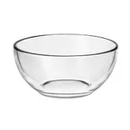 image of Libbey 1789268 Glass Cereal Bowl, 6" Diameter, 26.75 oz, Clear Tempered Glass, Moderno - 12/Case