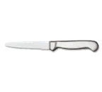 image of Libbey 195 2482 Steak Knife – 9" Round Tip, Satin Finish, Stainless Steel Handle, Blade – 12/Case