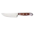 image of Libbey 200 1522 Steak Knife – 9-3/8" Full Tang Spanish Pakkawood Handle, 8-9" Length - 12/Case