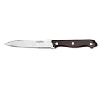 image of Libbey 2012632 Steak Knife, 9¼" Black Bakelite Handle, 18/0 Stainless Steel Blade - 12/Case
