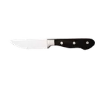image of Libbey 201-2694 Chop House Steak Knife, 9-5/8" Black ABS Plastic Handle with Metal Tang - 12/Case